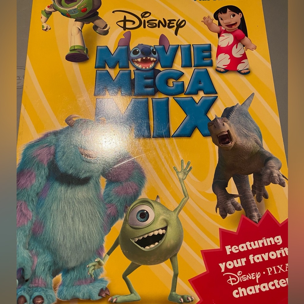 Disney Golden Books Yellow and Purple Fun Cover book